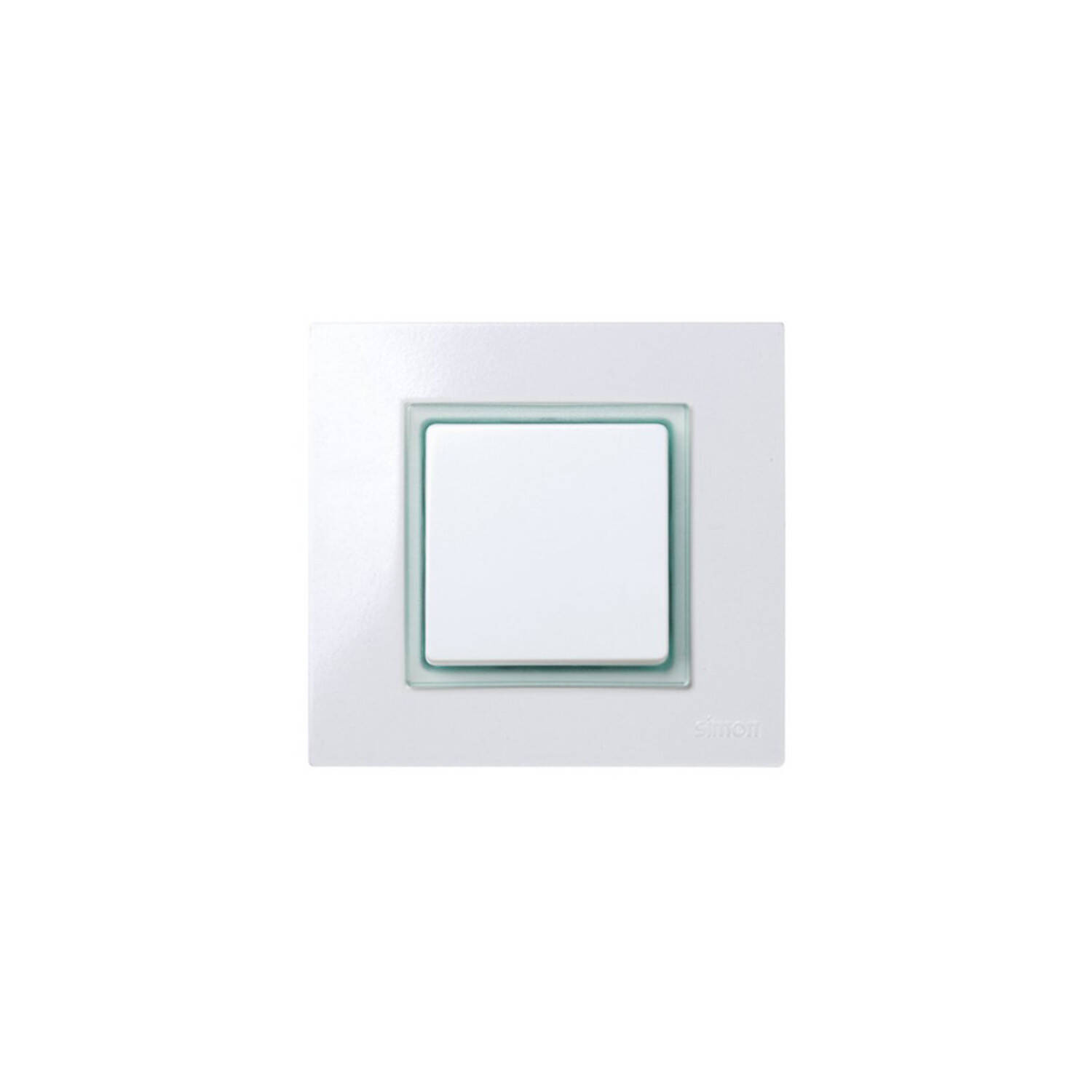 Cadre pour Pièce Intermédiaire 1 Emplacement SIMON 27 Play Vert