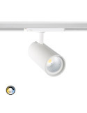 Spot LED sur Rail Triphasé 30W d'Angelo CCT PHILIPS Xitanium Blanc