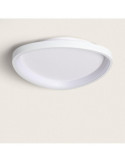 Plafonnier LED Oval 20W Métal Ø420 mm CCT Sélectionnable Owen