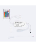 Gaine LED Ronde RGB de 36 LED/m et IP65 alimenté en 220V AC