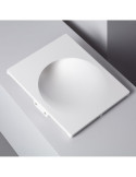 Applique Murale Intégration Plâtre/Pladur pour Ampoule LED GU10/GU5.3 Coupe 353x293 mm