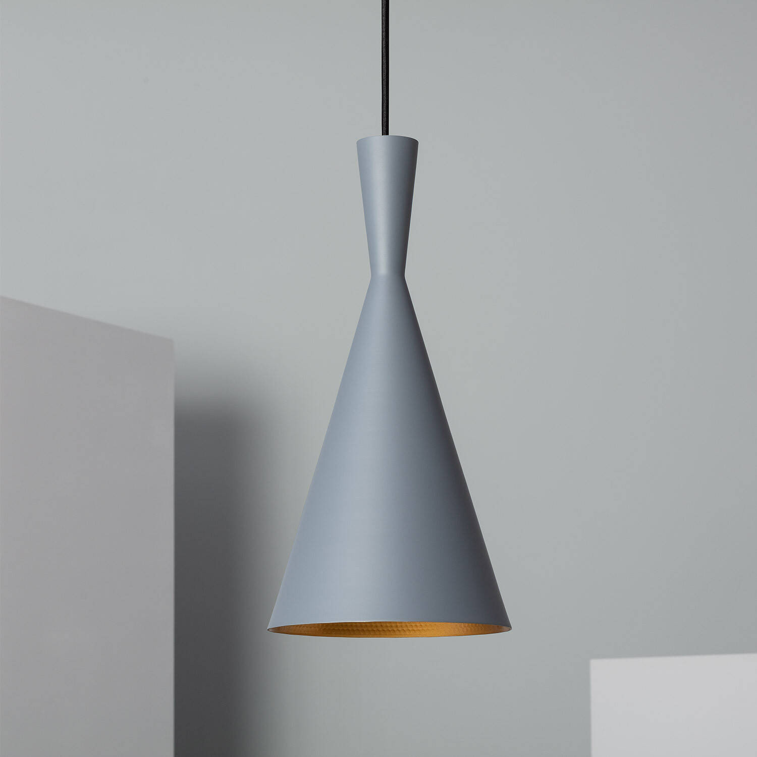 Suspension Métal Lennon Gris