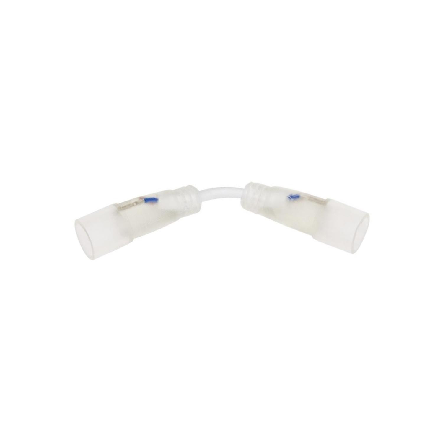 Connecteur double cablé Ruban Néon LED Dimmable 220V Circulaire SFLEX17 Ø17mm