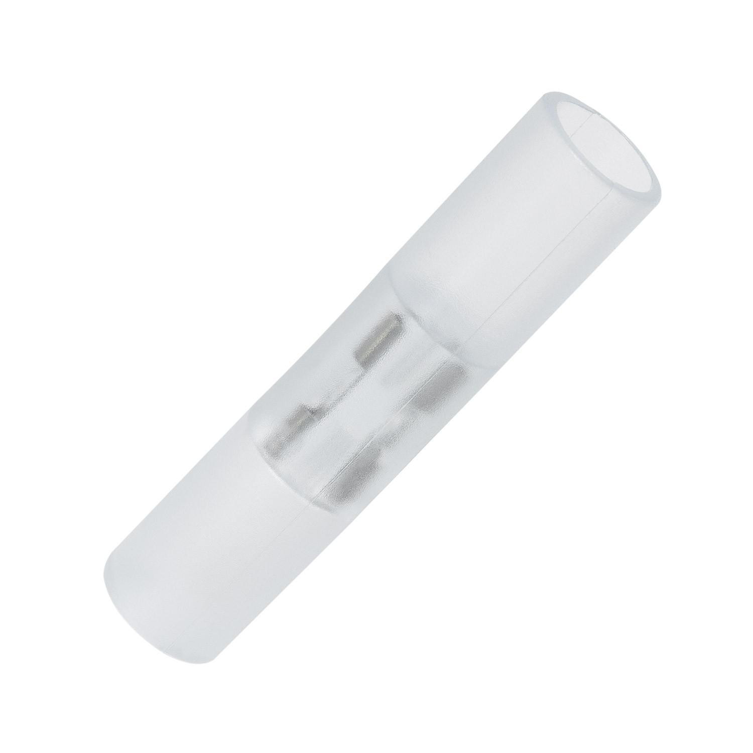 Connecteur de Jonction pour Gaine LED Ronde 220V AC IP65 Coupe Tous les 100cm Transparent