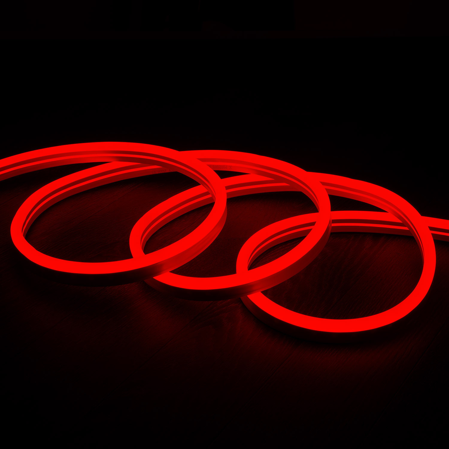 Gaine Néon LED Flexible Dimmable 11W/m 220V AC 60LED/m Semi-circulaire 180° RGB IP67 Coupe tous les 100cm 4m