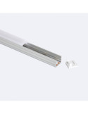 Profilé Aluminium en Saillie 2m pour Ruban LED jusqu'à 8 mm