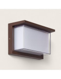Applique murale extérieur LED à double diffuseur sélectionnable Valorian 12 W en aluminium CCT