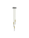Suspension Métal Multiple à Trois Chutes Creative-Cables SPM3R20103E14GOERM65-L