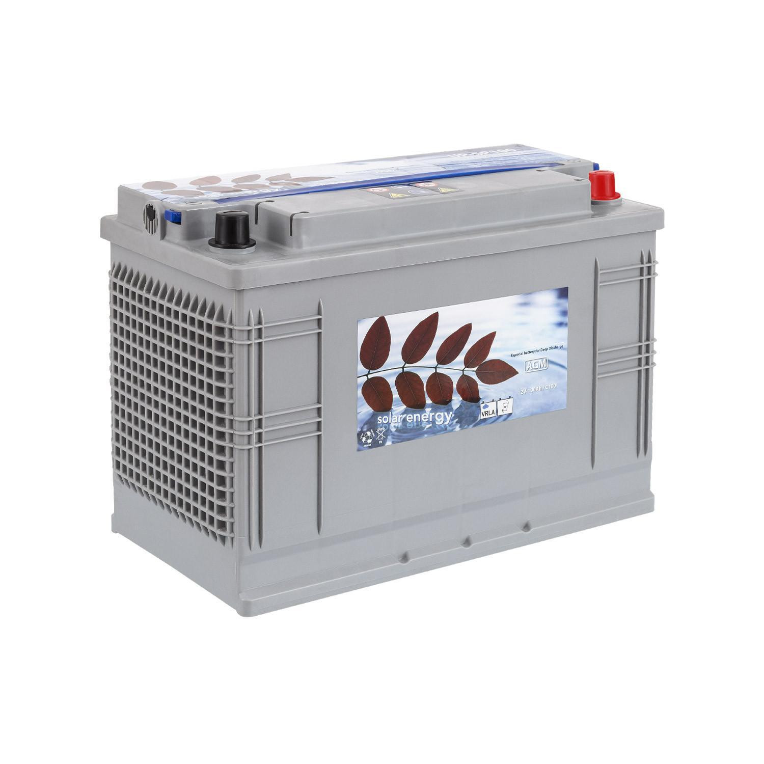 Batterie Monobloc Cycle Profond AGM 12V 120000mAh