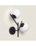 Lampe Murale Métal et Verre Balts