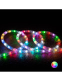 Gaine LED Ronde 220V AC 36 LED/m RGB IP65 Coupe tous les 100 cm sur Mesure