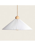 Suspension Bois et Tissu Luanda