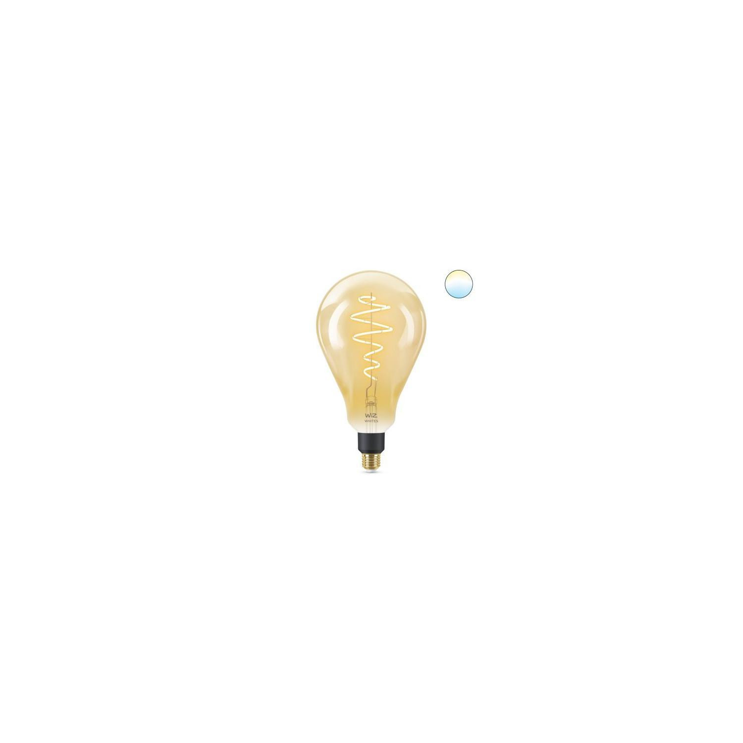 Ampoule LED E27 Filament 6,5W 390lm PS160 WiFi + Bluetooth Dimmable CCT WIZ Sélectionnable (chaud-neutre-froid)