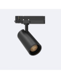 Spot LED Fasano Anti-éblouissement 30W pour Rail Triphasé Dimmable Noir