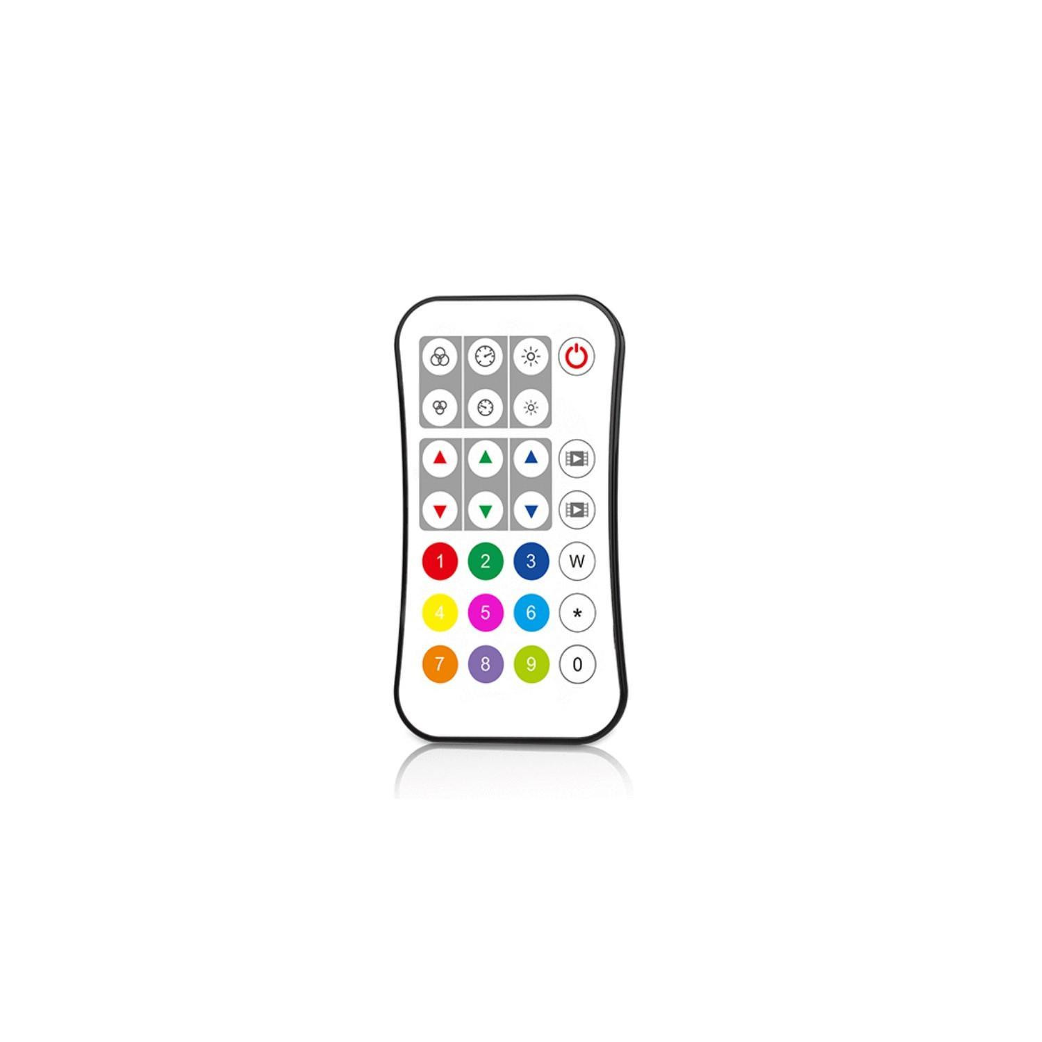 Télécommande pour Variateur RGB DMX Blanc