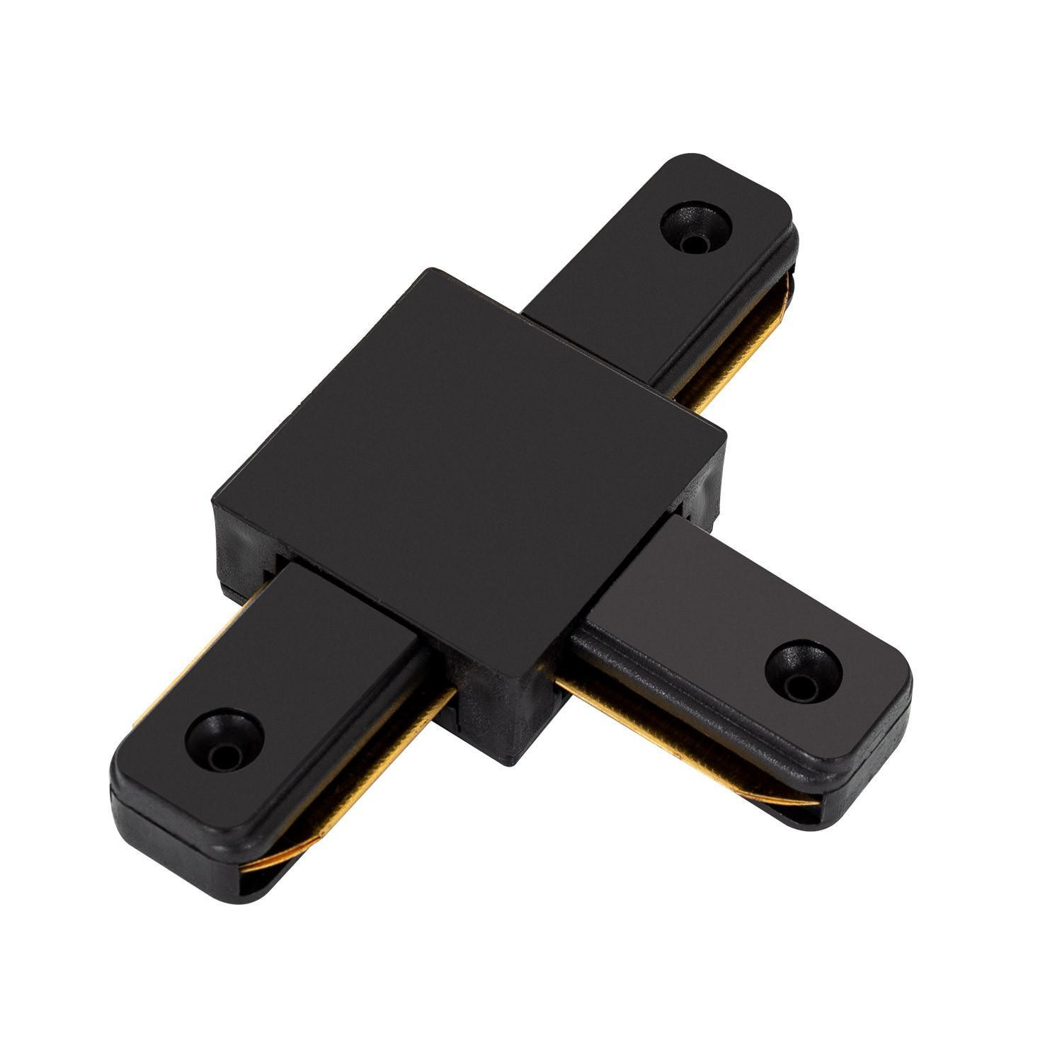 Connecteur Type T pour Rail Monophasé PC Noir