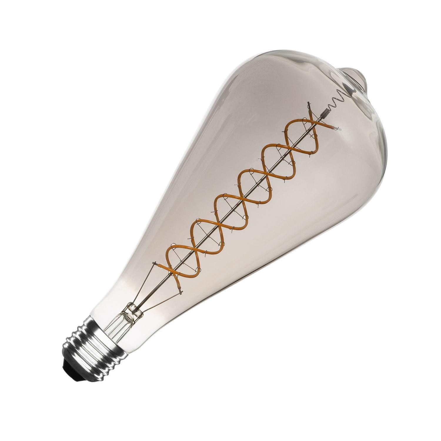 Ampoule LED Filament E27 8W 800lm ST115 Smoky No Flicker Blanc chaud 2200K