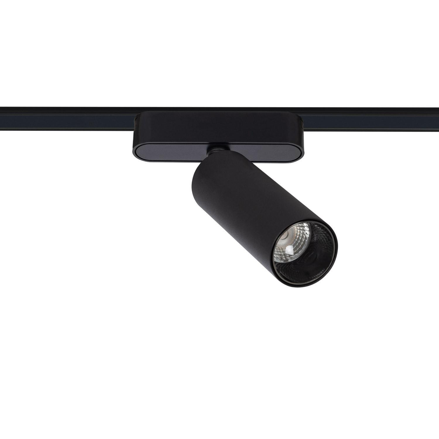 Spot LED sur Rail Magnétique 25mm Extra-Plat 15W 48V Noir Blanc neutre 4000K