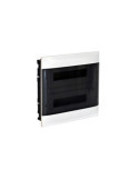 Boîte d'Encastrement Practibox S pour Cloisons Conventionnelles Porte Transparente 2x12 Modules LEGRAND 135052