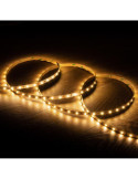 Ruban LED 12V DC SMD2835 60LED/m 5m IP20 Largeur 8mm Coupe 5cm