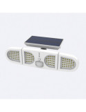 Projecteur solaire LED IP 5W avec détecteur de mouvement PIR et détecteur crépusculaire