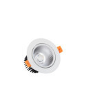 Spot Downlight LED 12W Rond Dimmable COB CRI90 Coupe Ø 90 mm
