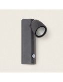 Applique Murale Extérieure LED 6W Aluminium avec Détecteur de Mouvement Abel