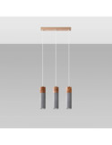 Suspension Béton  Zane 3 SOLLUX