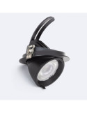 Downlight LED 24W Rond Orientable OSRAM 120lm/W LIFUD Coupe Ø 170 mm Noir
