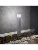 Balise Extérieure en Saillie sur Pied 74cm Augusta Blanche