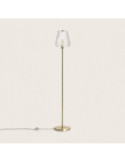 Lampadaire Métal et Verre Stiklu