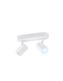 Plafonnier LED Dimmable CCT Smart WiFi+Bluetooth 4.9W Deux Spots WiZ Imageo