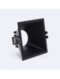Collerette Downlight Carrée Faible UGR pour Ampoule LED GU10 Coupe 85x85mm