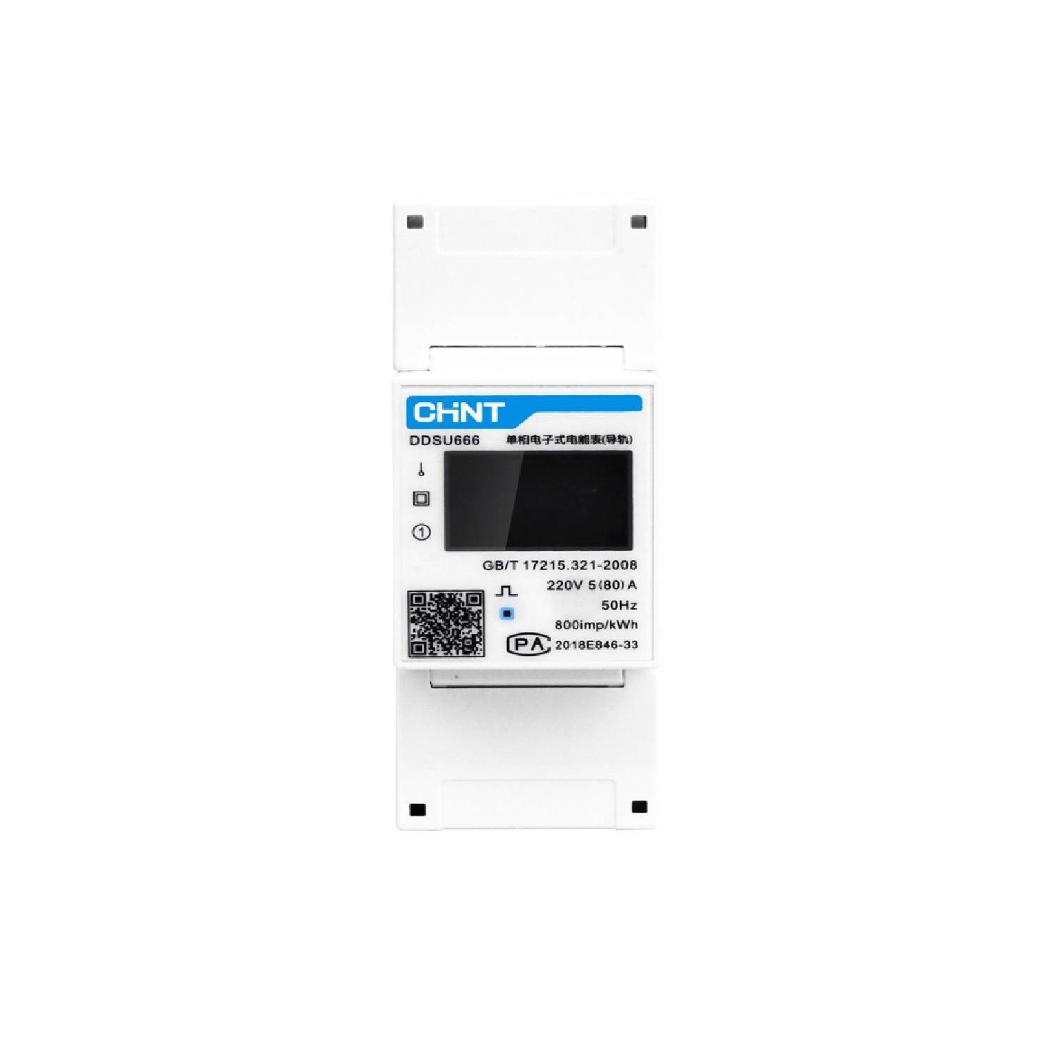 Compteur Analyseur de Consommation 24h SAJ SMART METER pour Injection Zéro des Onduleurs Hybrides H1 et H2 Monophasé