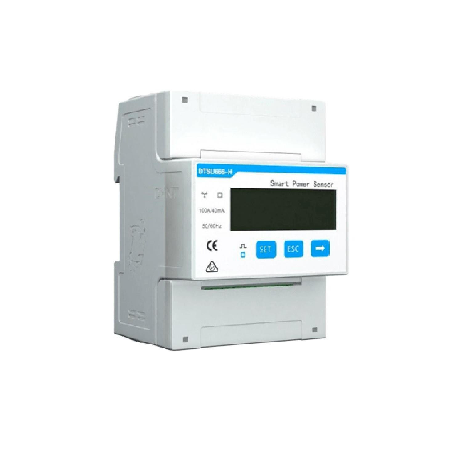 Compteur Analyseur de Consommation 24h SAJ SMART METER pour Injection Zéro des Onduleurs Hybrides H1 et H2 Triphasé