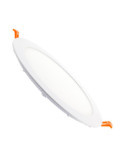 Dalle LED 20W Ronde Extra-Plate Coupe Ø 205 mm