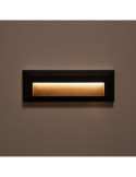 Aplique de Pared LED Élide IP65 2W Negro