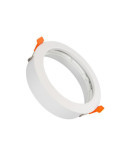 Collerette Downlight Encastrable Ronde pour Ampoule LED GU10 AR111 Coupe Ø120 mm