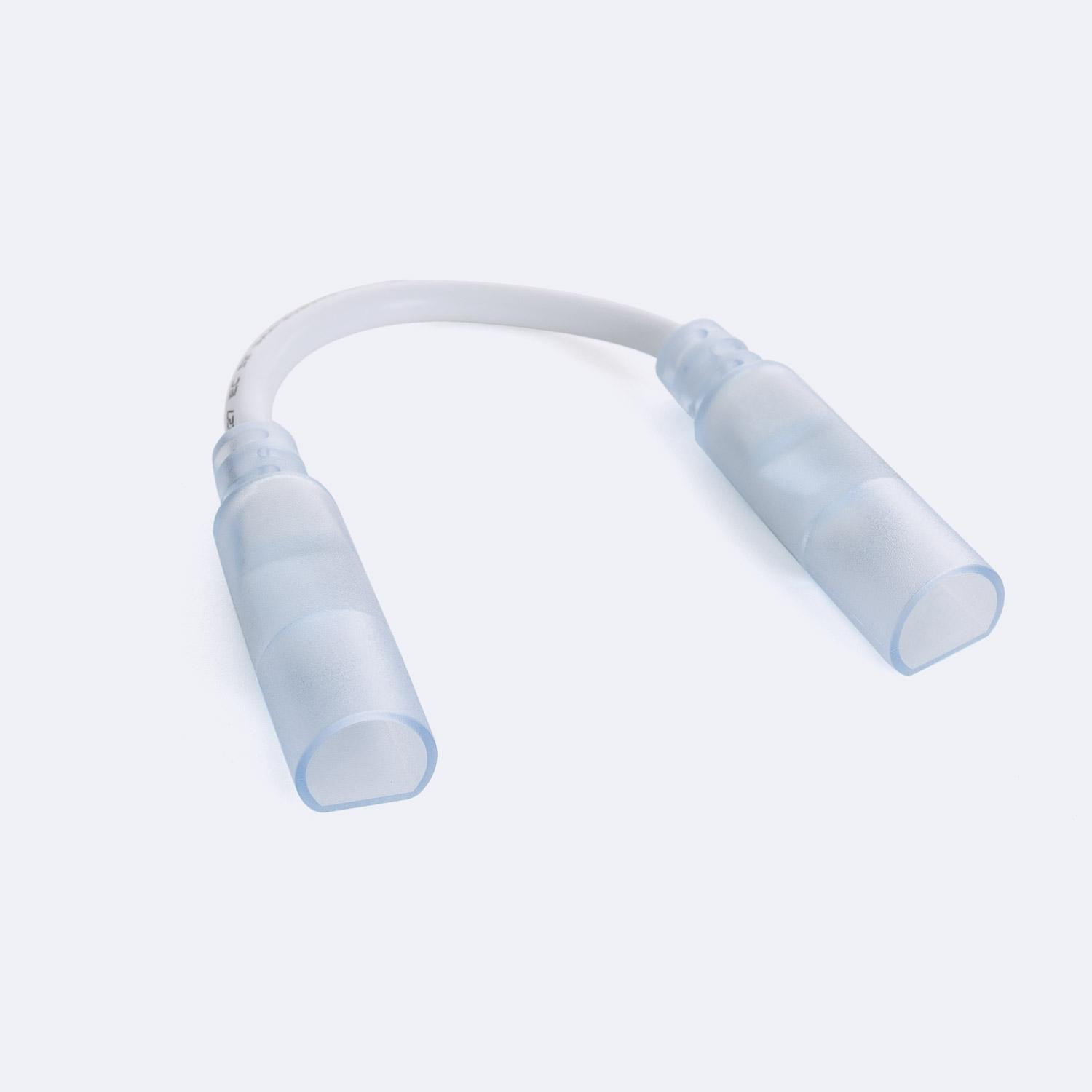 Connecteur Double avec cable Ruban Néon LED Dimmable 220V Circulaire SFLEX14 Ø14mm