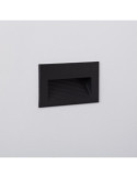 Balise LED Extérieure 5W Encastrable au Mur Goethe Horizon Noire