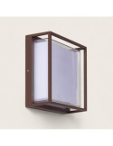 Applique murale extérieur LED à double diffuseur sélectionnable Arelien 20 W en aluminium CCT