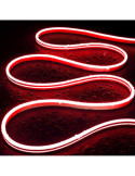 Gaine Néon LED 48V DC 120 LED/m Rouge IP65 sur Mesure Coupe tous les 5 cm