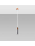 Suspension Béton  Zane 1 SOLLUX
