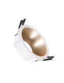 Collerette Downlight Conique Reflect pour Ampoule LED GU10 / GU5.3 Coupe Ø 75mm