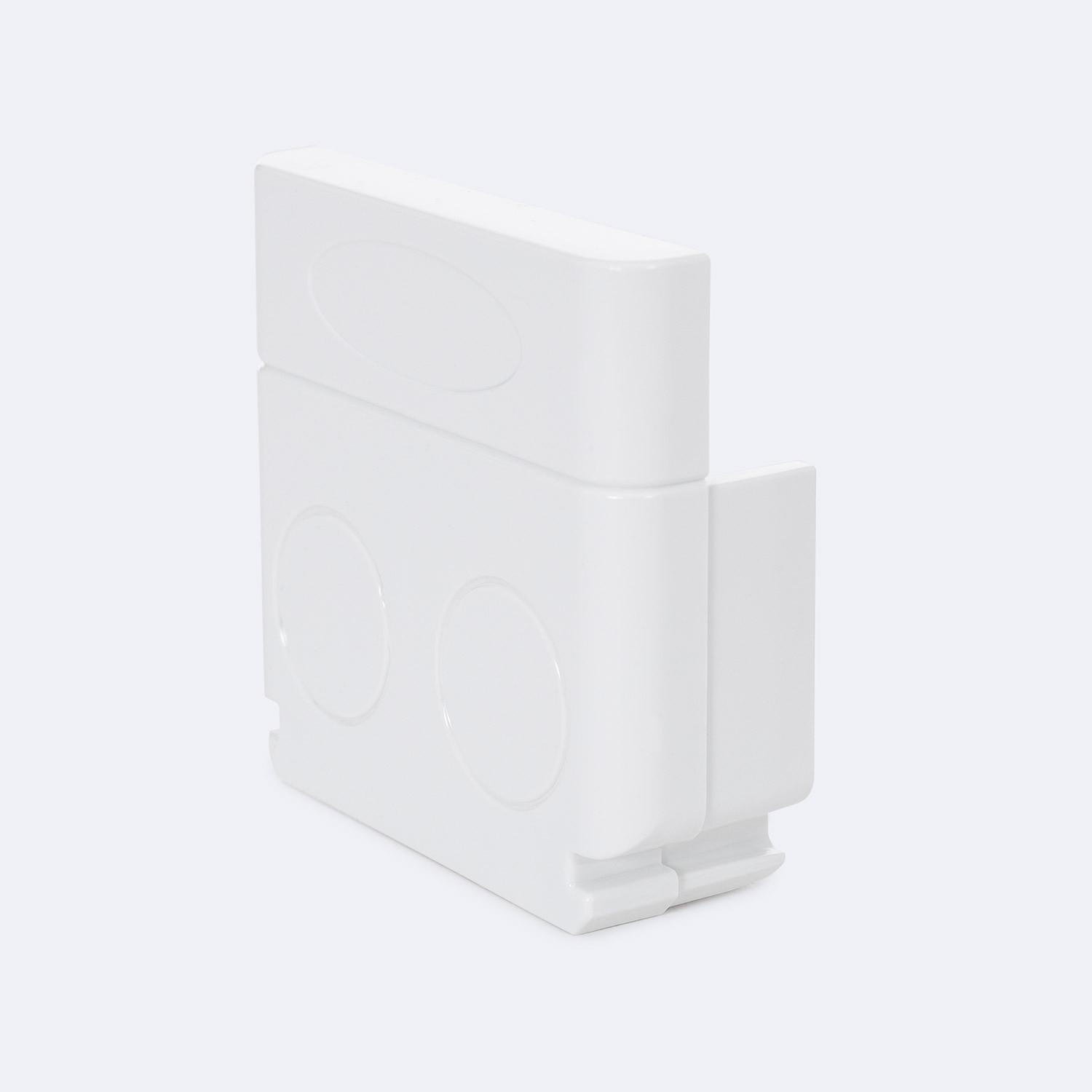 Embout de Finition pour Barre Linéaire LED Trunking Easy Line LEDNIX Blanc