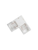 Connecteur HIPPO "L" pour Ruban LED Monochrome 12-24V DC Largeur 8 mm