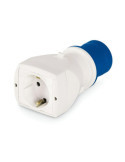 Adaptateur IEC309 a Prise Tipe F IP20 SCAME