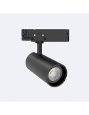 Spot LED sur Rail Triphasé 30W Fasano Dimmable DALI Noir