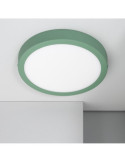 Plafonnier LED 18W Rond Aluminium Ø210 mm Slim CCT Sélectionnable Galán SwitchDimm