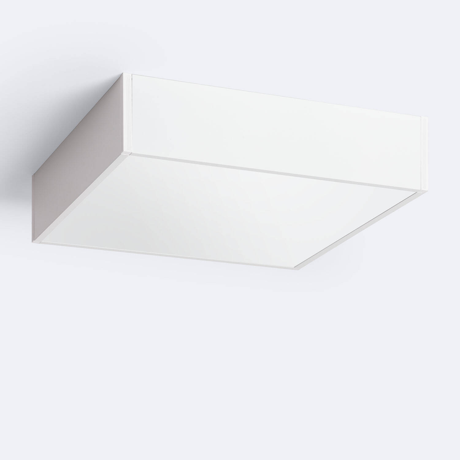 Kit en Saillie pour Panneaux 30x30cm Blanc